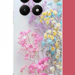 Xiaomi Mi 15T PRO Uyumlu renkli çiçek UV Baskılı Silikon Kılıf