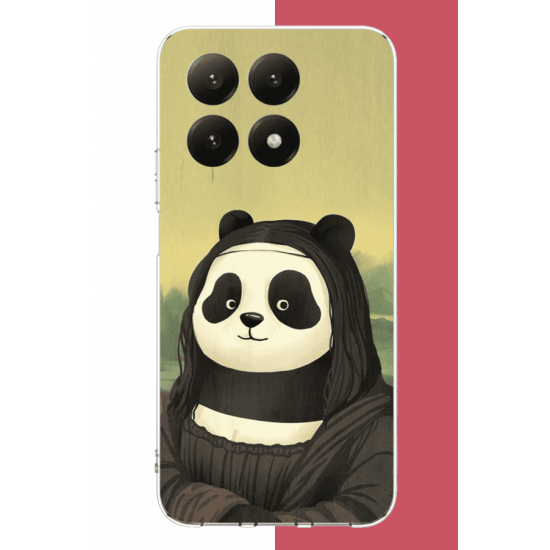 Xiaomi Mi 15T PRO Uyumlu kawaii monapanda UV Baskılı Silikon Kılıf