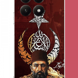 Xiaomi Mi 15T PRO Uyumlu Abdulhamit UV Baskılı Silikon Kılıf