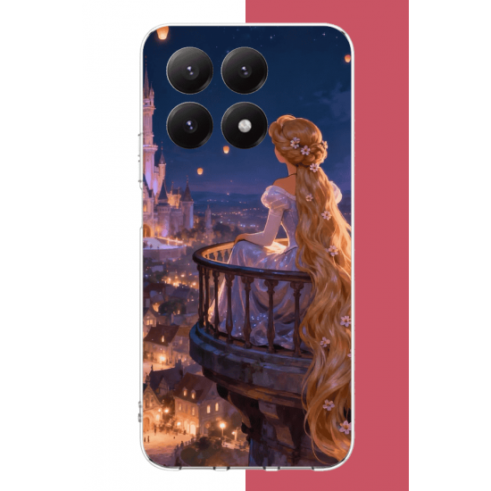 Xiaomi Mi 15T PRO Uyumlu Rapunzel UV Baskılı Silikon Kılıf
