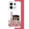 Redmi Note 13 PRO 5G Uyumlu çiçekli kabe.jpeg UV Baskılı Silikon Kılıf