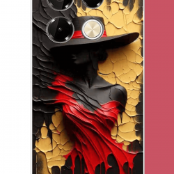 Infinix Note 40 PRO Uyumlu gölgedeki kadın UV Baskılı Silikon Kılıf