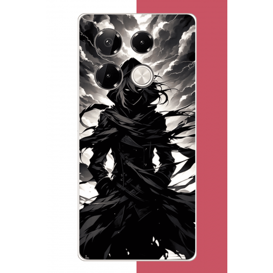 Infinix Note 40 PRO Uyumlu karanlık gölge anime karakter UV Baskılı Silikon Kılıf Infinix Note 40 PRO Uyumlu karanlık gölge anime karakter UV Baskılı Silikon Kılıf