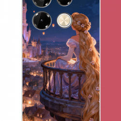 Infinix Note 40 PRO Uyumlu Rapunzel UV Baskılı Silikon Kılıf