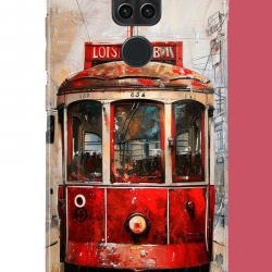 Redmi Note 9 Uyumlu Taksim Tramvay UV Baskılı Silikon Kılıf