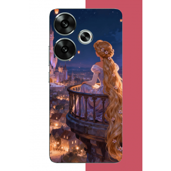 POCO F6 Uyumlu Rapunzel UV Baskılı Silikon Kılıf