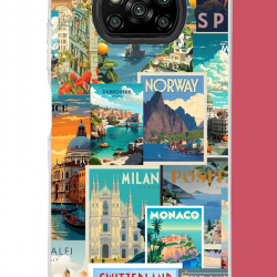 Poco X3-X3 Pro-Nfc Uyumlu Kart Postal Kolaj Uv Baskılı Silikon Kılıf Poco X3-X3 Pro-Nfc Uyumlu Kart Postal Kolaj Uv Baskılı Silikon Kılıf