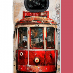 Poco X3-X3 Pro-Nfc Uyumlu Taksim Tramvay Uv Baskılı Silikon Kılıf