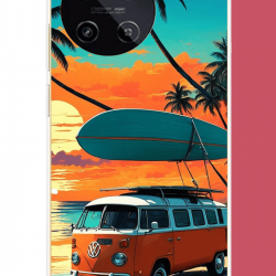 Realme 11 4G Uyumlu 70'ler surf UV Baskılı Silikon Kılıf