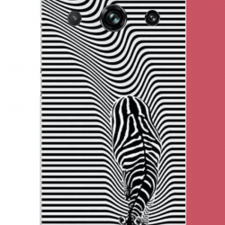 Realme 11 PRO-11 PRO PLUS Uyumlu Abstract zebra UV Baskılı Silikon Kılıf