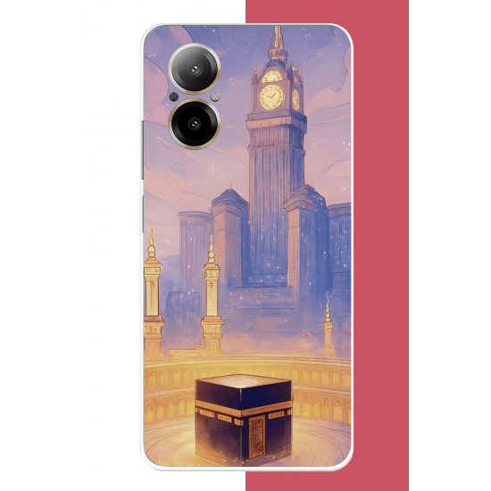 Realme 12 Lite Uyumlu Kabe3 Uv Baskılı Silikon Kılıf