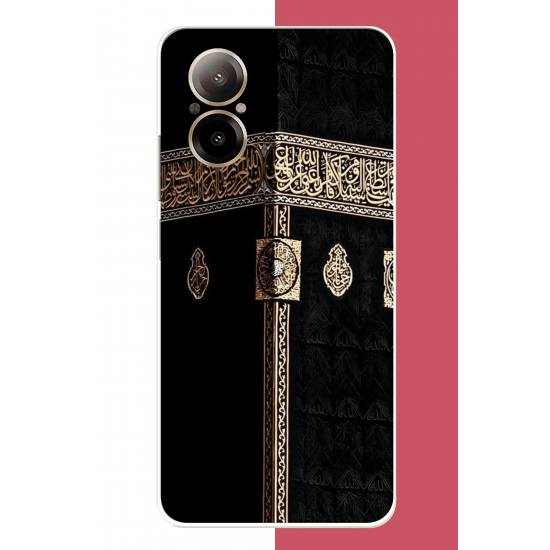 Realme 12 Lite Uyumlu Kabe4 UV Baskılı Silikon Kılıf