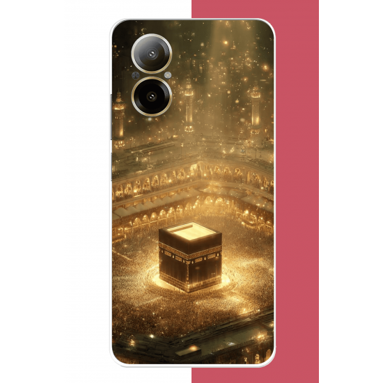 Realme 12 Lite Uyumlu Kabe5 UV Baskılı Silikon Kılıf
