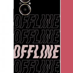 Realme 12 Lite Uyumlu offline mod UV Baskılı Silikon Kılıf
