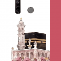 Realme 5i - 6i - C3 Uyumlu çiçekli kabe.jpeg UV Baskılı Silikon Kılıf