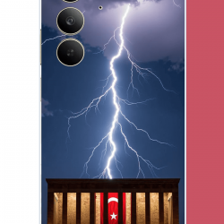 Realme C75 Uyumlu Anıtkabir UV Baskılı Silikon Kılıf