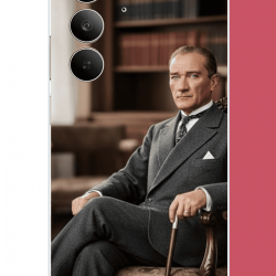 Realme C75 Uyumlu Atatürk6 UV Baskılı Silikon Kılıf