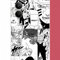 Realme C75 Uyumlu naruto kolaj UV Baskılı Silikon Kılıf