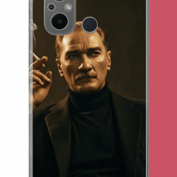 Redmi 12C Uyumlu atatürk UV Baskılı Silikon Kılıf Redmi 12C Uyumlu atatürk UV Baskılı Silikon Kılıf