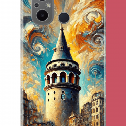 Redmi 12C Uyumlu Galata UV Baskılı Silikon Kılıf Redmi 12C Uyumlu Galata UV Baskılı Silikon Kılıf