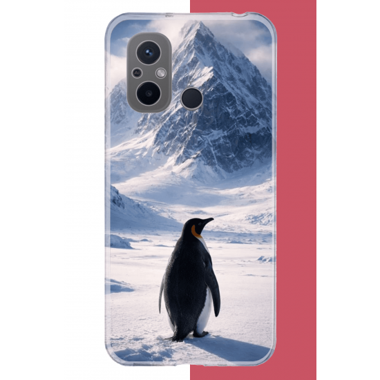 Redmi 12C Uyumlu nihilist Penguen2 UV Baskılı Silikon Kılıf