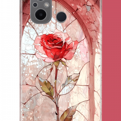Redmi 12C Uyumlu pencereki gül UV Baskılı Silikon Kılıf Redmi 12C Uyumlu pencereki gül UV Baskılı Silikon Kılıf