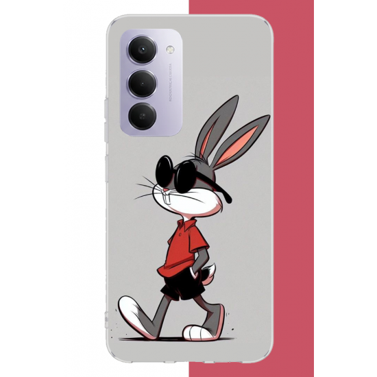 Redmi 15 4G Uyumlu bugsbunny UV Baskılı Silikon Kılıf