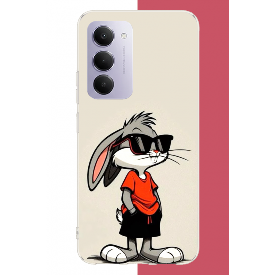Redmi 15 4G Uyumlu bugs bunny 1 UV Baskılı Silikon Kılıf