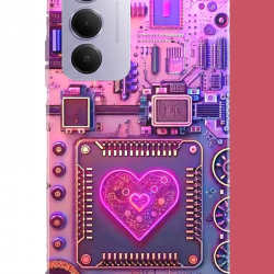 Redmi 15 4G Uyumlu Cyberpunk neon UV Baskılı Silikon Kılıf Redmi 15 4G Uyumlu Cyberpunk neon UV Baskılı Silikon Kılıf