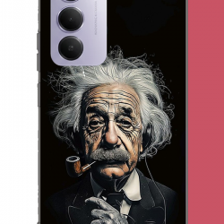 Redmi 15 4G Uyumlu einstein UV Baskılı Silikon Kılıf