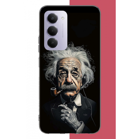 Redmi 15 4G Uyumlu einstein UV Baskılı Silikon Kılıf