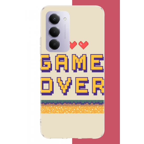 Redmi 15 4G Uyumlu game over UV Baskılı Silikon Kılıf