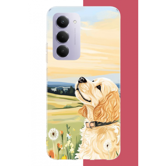Redmi 15 4G Uyumlu golden köpek UV Baskılı Silikon Kılıf Redmi 15 4G Uyumlu golden köpek UV Baskılı Silikon Kılıf