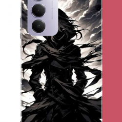 Redmi 15 4G Uyumlu karanlık gölge anime karakter UV Baskılı Silikon Kılıf