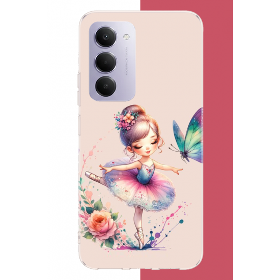 Redmi 15 4G Uyumlu minik balerin1 UV Baskılı Silikon Kılıf Redmi 15 4G Uyumlu minik balerin1 UV Baskılı Silikon Kılıf