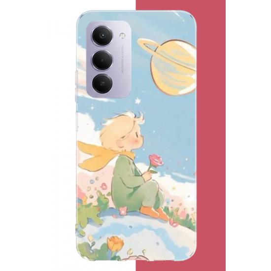 Redmi 15 4G Uyumlu küçük prens1 UV Baskılı Silikon Kılıf