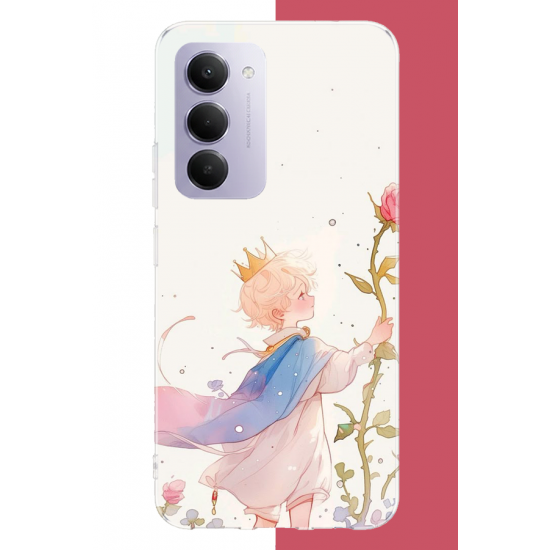 Redmi 15 4G Uyumlu küçük prens6 UV Baskılı Silikon Kılıf