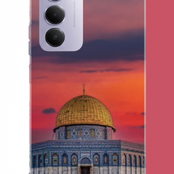 Redmi 15 4G Uyumlu Kudüs4 UV Baskılı Silikon Kılıf