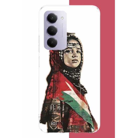 Redmi 15 4G Uyumlu Filistin2 UV Baskılı Silikon Kılıf