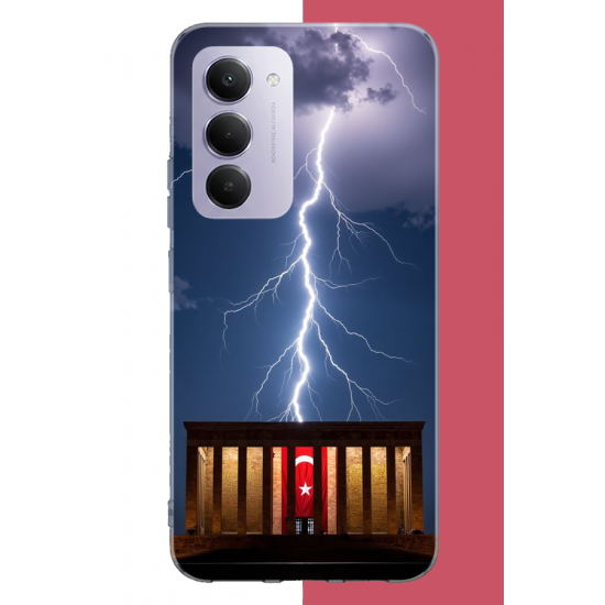 Redmi 15 4G Uyumlu Anıtkabir UV Baskılı Silikon Kılıf