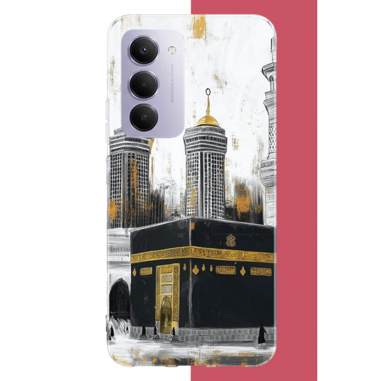 Redmi 15 4G Uyumlu Kabe6 UV Baskılı Silikon Kılıf