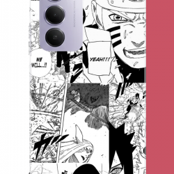 Redmi 15 4G Uyumlu naruto kolaj UV Baskılı Silikon Kılıf Redmi 15 4G Uyumlu naruto kolaj UV Baskılı Silikon Kılıf