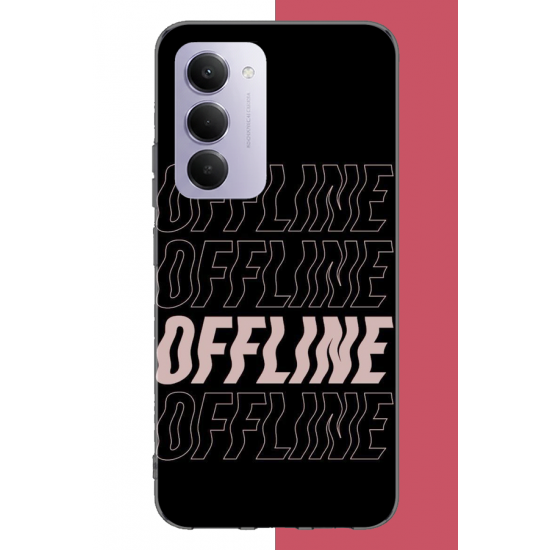 Redmi 15 4G Uyumlu offline mod UV Baskılı Silikon Kılıf