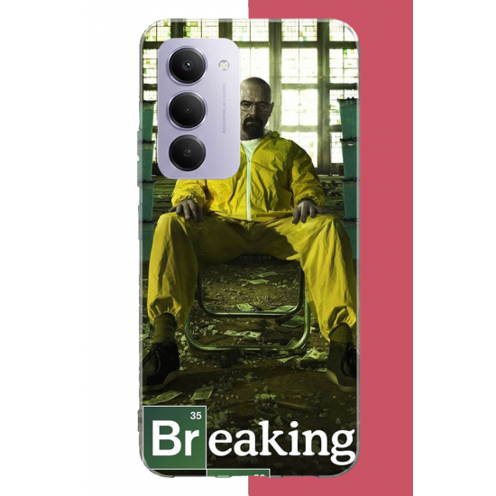 Redmi 15 4G Uyumlu breaking bad UV Baskılı Silikon Kılıf