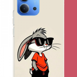 Redmi 15C Uyumlu bugs bunny 1 UV Baskılı Silikon Kılıf