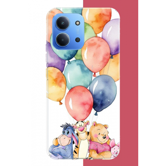 Redmi 15C Uyumlu winnie the pooh.jpeg UV Baskılı Silikon Kılıf