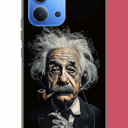 Redmi 15C Uyumlu einstein UV Baskılı Silikon Kılıf