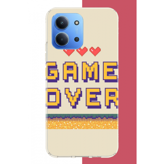 Redmi 15C Uyumlu game over UV Baskılı Silikon Kılıf