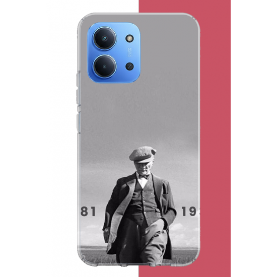Redmi 15C Uyumlu atatürk 1881 1938 UV Baskılı Silikon Kılıf