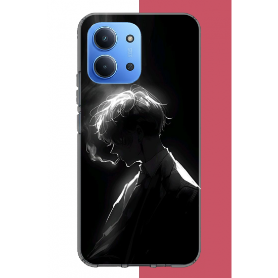 Redmi 15C Uyumlu karanlıktaki anime karakteri UV Baskılı Silikon Kılıf Redmi 15C Uyumlu karanlıktaki anime karakteri UV Baskılı Silikon Kılıf